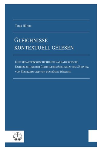 Gleichnisse kontextuell gelesen