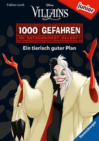 1000 Gefahren junior - Disney Villains: Ein tierisch guter Plan
