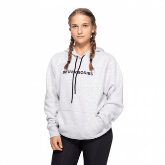 Dámská mikina Logo Light Grey Melange - Better Bodies - Velikost: L