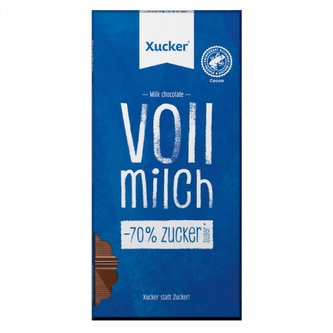 Mléčná čokoláda - Xucker - 80 g