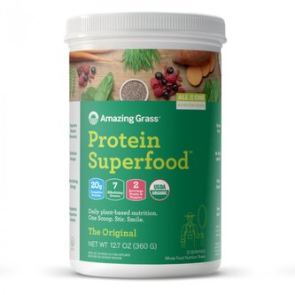 BIO Protein Superfood - Amazing Grass - originál - 360 g BIO Protein Superfood - Amazing Grass - originál - 360 g
