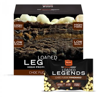 Loaded Legends - The Protein Works - čokoládový fondán fandango - 50 g
