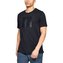Tričko Unstoppable Knit Tee Black - Under Armour - Velikost: S