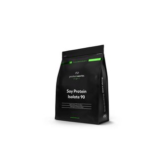 Soy Protein 90 Isolate - The Protein Works - čokoládovo-arašídová sušenka - 1000 g