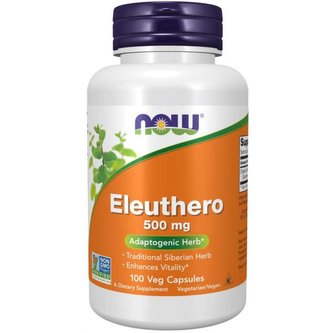 Eleuthero - NOW Foods - 100 kaps.