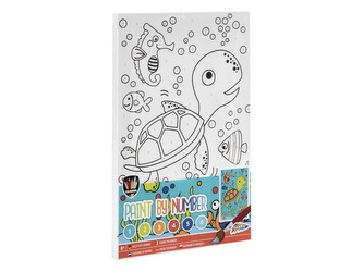 Malování podle čísel - moře