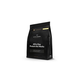 All In One Protein The Works™ - The Protein Works - čokoládové hedvábí - 2000 g