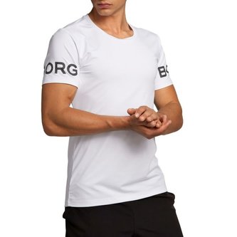 Pánské Tričko Borg Tee Brilliant White - BJÖRN BORG - Velikost: L