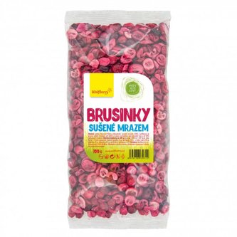 Brusinky lyofilizované - Wolfberry - 100 g Brusinky lyofilizované - Wolfberry - 100 g