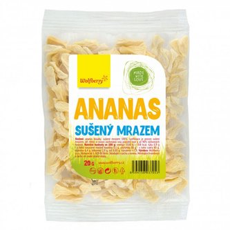 Ananas lyofilizovaný - Wolfberry - 20 g Ananas lyofilizovaný - Wolfberry - 20 g