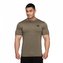 Pánské tričko Essex Stripe Tee Washed Green Melange - Better Bodies - Velikost: M
