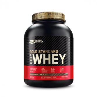 Protein 100% Whey Gold Standard - Optimum Nutrition - jahoda - 450 g