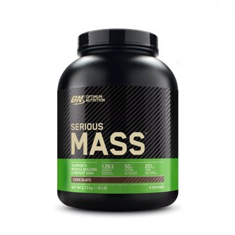 Gainer Serious Mass - Optimum Nutrition - banán - 2720 g