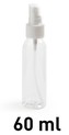 Láhev s rozprašovačem 60ml; 3x3x13cm; plast