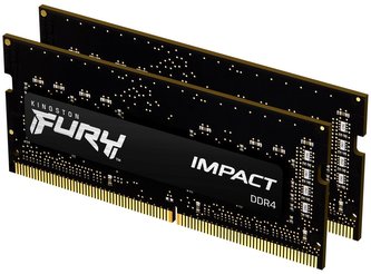 KINGSTON FURY Impact 16GB DDR4 3200MHz / CL20 / SO-DIMM / KIT 2x 8GB