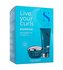 ALFAPARF MILANO Semi Di Lino čisticí krém na vlasy Semi Di Lino Curls Hydrating Co-Wash 200 ml + maska na vlasy Semi Di Lino Curls Enhancing Mask 200 ml + ručník