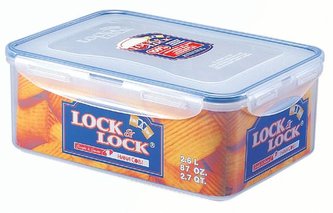 Dóza na potraviny LOCK,  objem 2, 6 l,  17 x 24 x 9, 1 cm