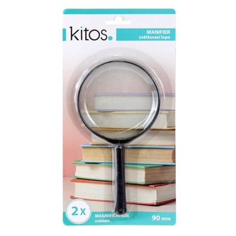 LUPA, 9X18CM, ČERNÁ