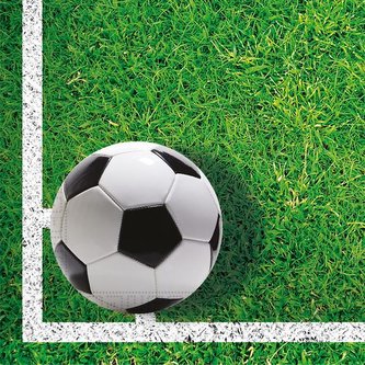 UBROUSKY PAPÍROVÉ FOTBAL 20 KS, 33X33 CM