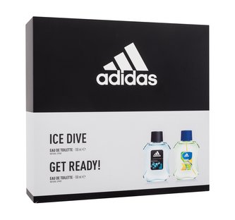 Adidas Ice Dive toaletní voda 100 ml + toaletní voda Get Ready! 100 ml