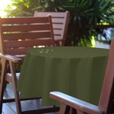 Venkovní kulatý ubrus GARDEN khaki, O 150 cm Mybesthome