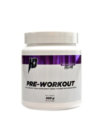 Holland power - Preworkout high coffein sugar free 300g - jahoda s citronem