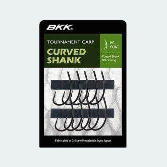 BKK: Háček Curved Shank Velikost 4 10ks