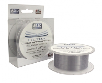 Vlasec Ultra Low Stretch 300m Průměr 0,26 mm
