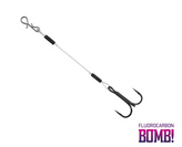 BOMB! Twisto RIGS Fluorocarbon / 3ks - #4/10cm
