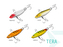 Plandavka TERA - 12g TIGERA hook #8