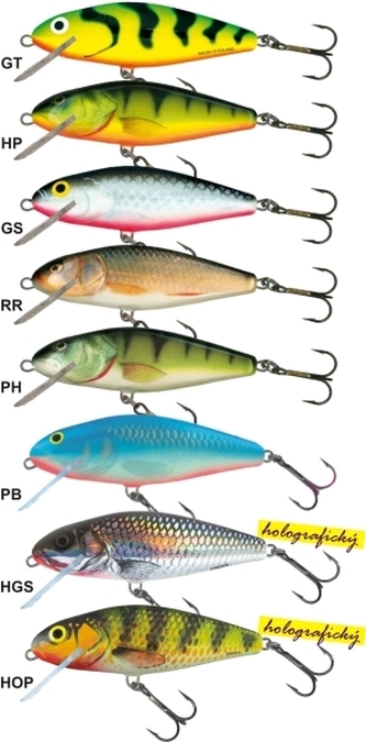 Rybářské woblery PERCH PH8F barva RR