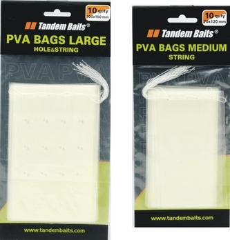 PVA sáčky Medium perforované s nití 70x120mm / 10ks Large perforované 100x200mm/10ks