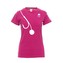 Triko dámské fuchsiová M