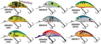 Rybarske voblery Rattlin Hornet H4,5 barva GFP