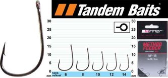 Háček - Profi Method Feeder MF X6 / 10ks balení 10ks balení - MF X6 - velikost 14