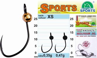 Vanfook Wolfram JIG WG 5ks vel.XS velikost XS - 0,47g