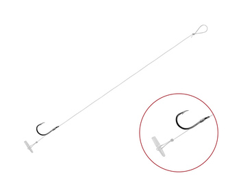 Feederový návazec FLR Quickstop / 6ks - 8cm #8
