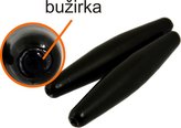 Sumcová zátěž barvená s průchozí bužírkou - 2ks hmotnost 300g