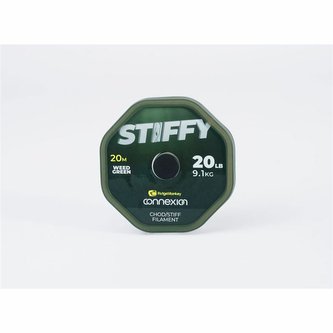 RIDGEMONKEY: Vlasec Connexion Stiffy Chod/Stiff Filament 20lb 20m