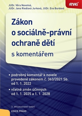 Zákon o sociálně-právní ochraně dětí s komentářem Zákon o sociálně-právní ochraně dětí s komentářem