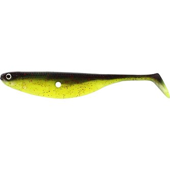 WESTIN: Gumová nástraha ShadTeez Hollow 12cm 9g Black/Chartreuse (BOX42)