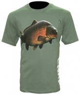 Tričko Carp T-Shirt Olive Green Velikost L