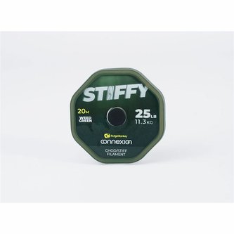 RIDGEMONKEY: Vlasec Connexion Stiffy Chod/Stiff Filament 25lb 20m