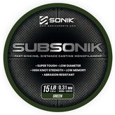 SONIK: Vlasec Sub Green 0,31mm 15lb 3000m
