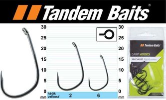 Rybářský háček Specialist Boilie / bez protihrotu velikost 6, 10ks