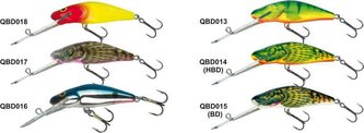 Rybářské woblery BULLHEAD BD6SDR barva HBD