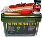 Method feeder Diffusion SET kbelík + Diffusion Chunks Squid-Orange / Kalmar