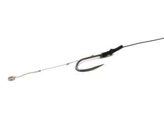 Sumcový návazec s háčkem a vlasovým přívěsem 80 cm 6/0 ,60 kg, 80 cm