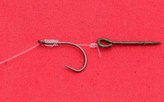 Hotový feeder návazec s jehlou na boilies 8cm / 8ks Rig č. 12 / 0,20
