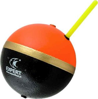 Rybářské splávky EXPERT na dravce průběžné 110g průměr 7,0cm 1ks